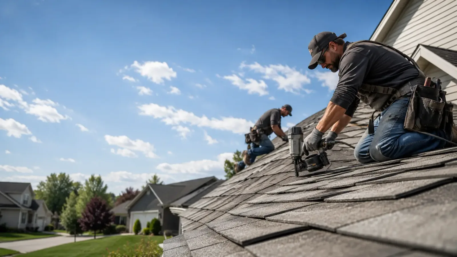 Storm Damage Roof Repair in Schlater, MS near me